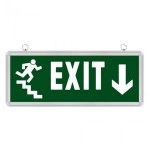 Lampa de urgenta Exit cu scari si indiicator de sens